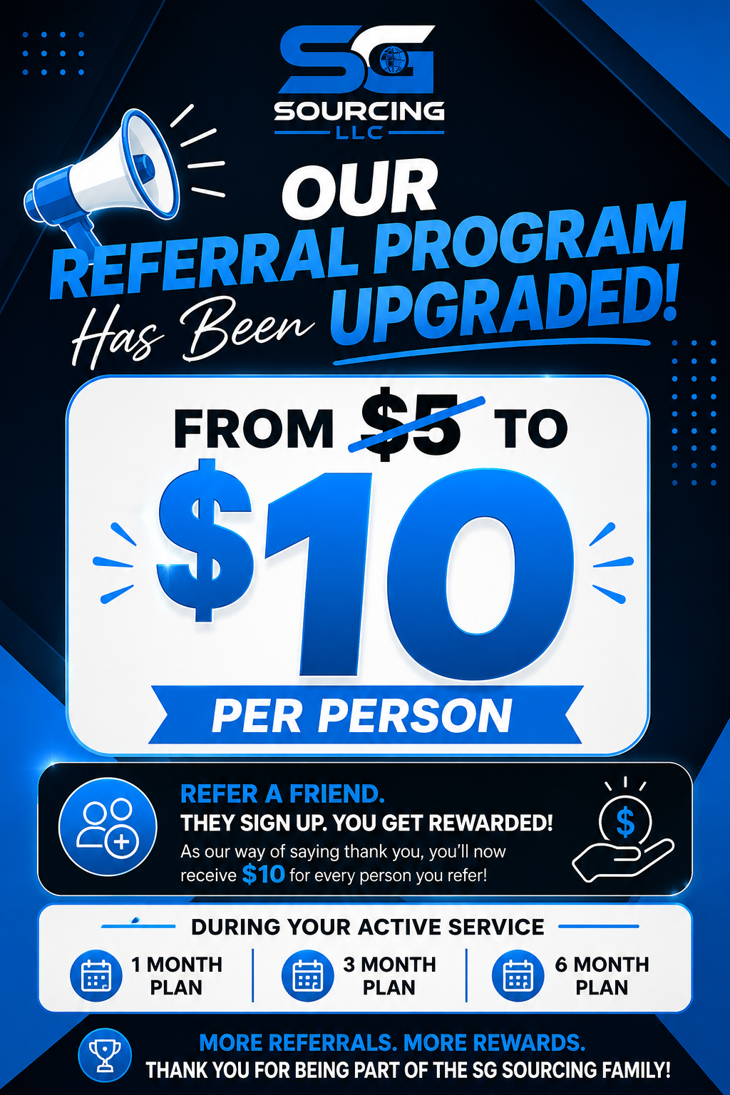 Referral Program Details